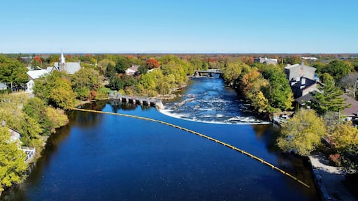 Fall adventure to Mississippi Lake at Carleton Place, Ontario, Canada