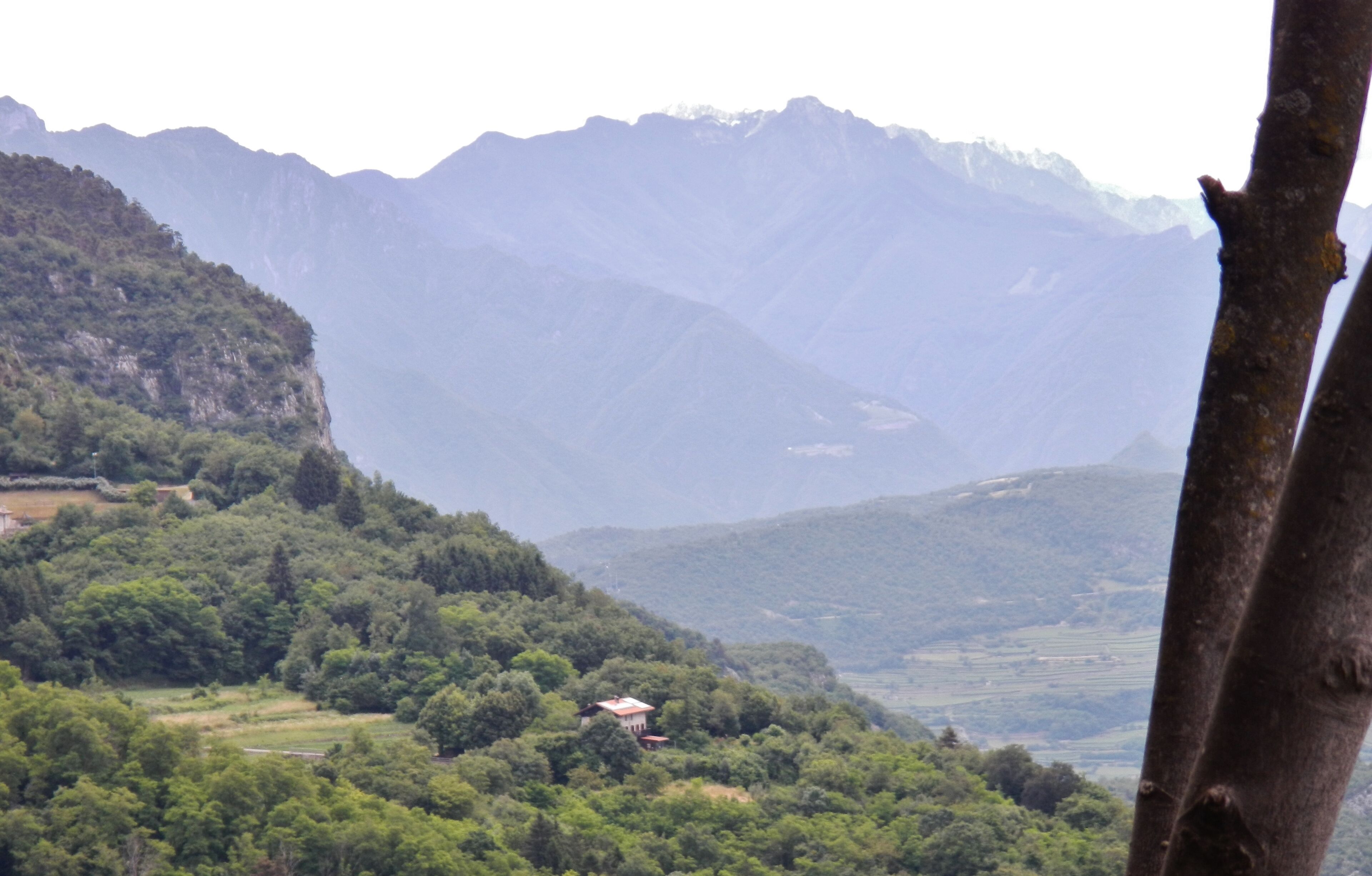 View from Anaconda Supertrail to Lago di Garda