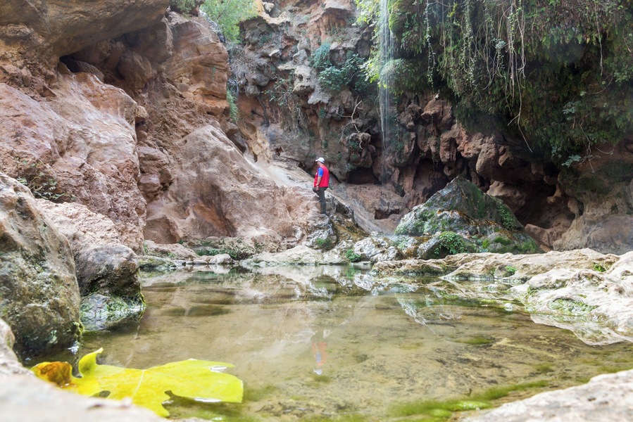 I was there last march with a group of friends. At first it looks like an old dry waterfall, we hiked for a few minutes and found this amazing colorful spot. Great peaceful place to have some rest and fuel up on energy !
#BvSSpring