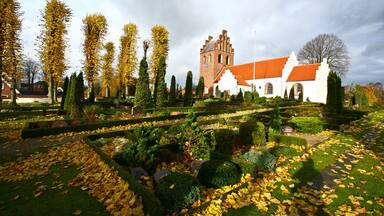 Church in Helsinge Denmark