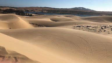 “No matter how long I wait, how long I travelled but I will never stop to look for the oasis in the desert of life and quench my soul to be alive. “
White Sand Dunes
Discover The White Sand Dunes of Vietnam in Hòa Thắng, Vietnam: A desert in southeast Asia, complete with a beautiful lake covered in lotus flowers.
#vietnam #photography #nature #travel #adventure #wonderer #muine #vacation