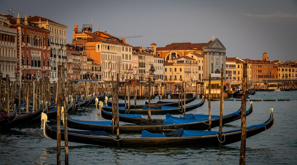 Riva degli Schiavoni in Venice at sunset