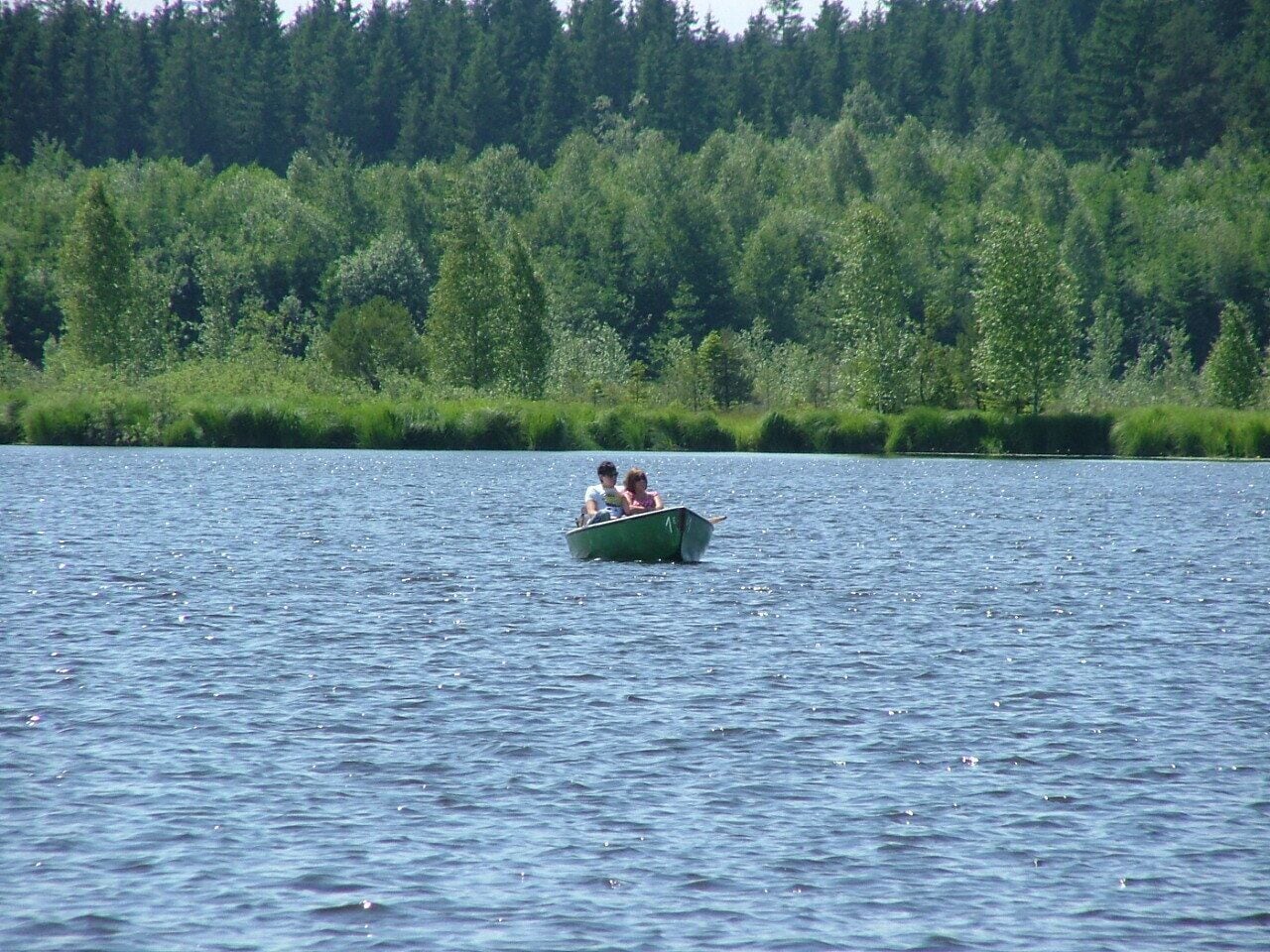 Elbsee Tretbotfahren