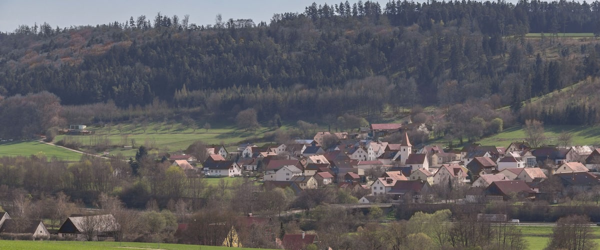 Hausen, Ortsansicht, Ortsteil von Greding