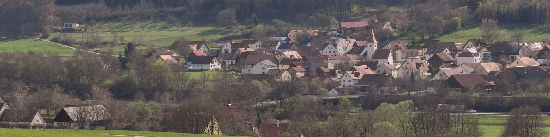 Hausen, Ortsansicht, Ortsteil von Greding