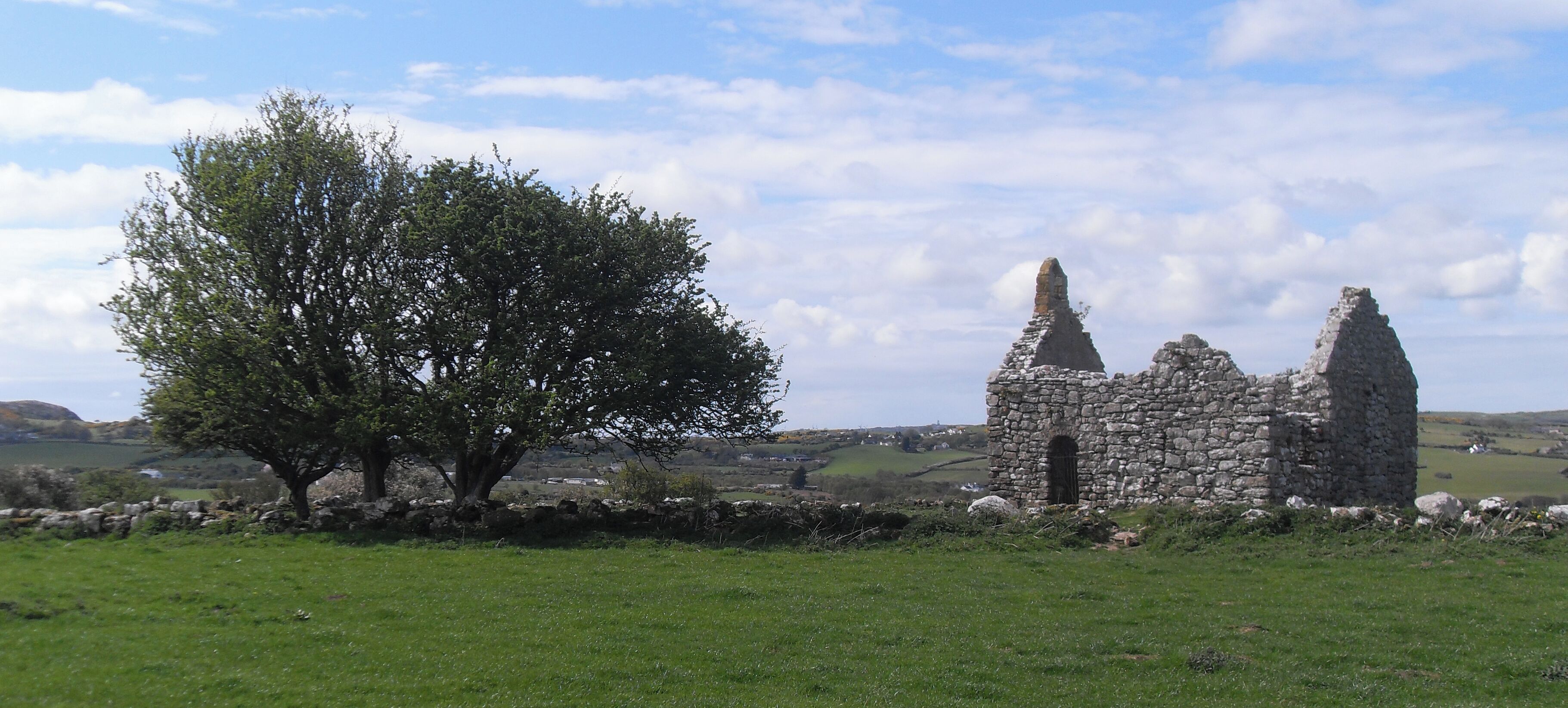Ancient church at Din Lligwy