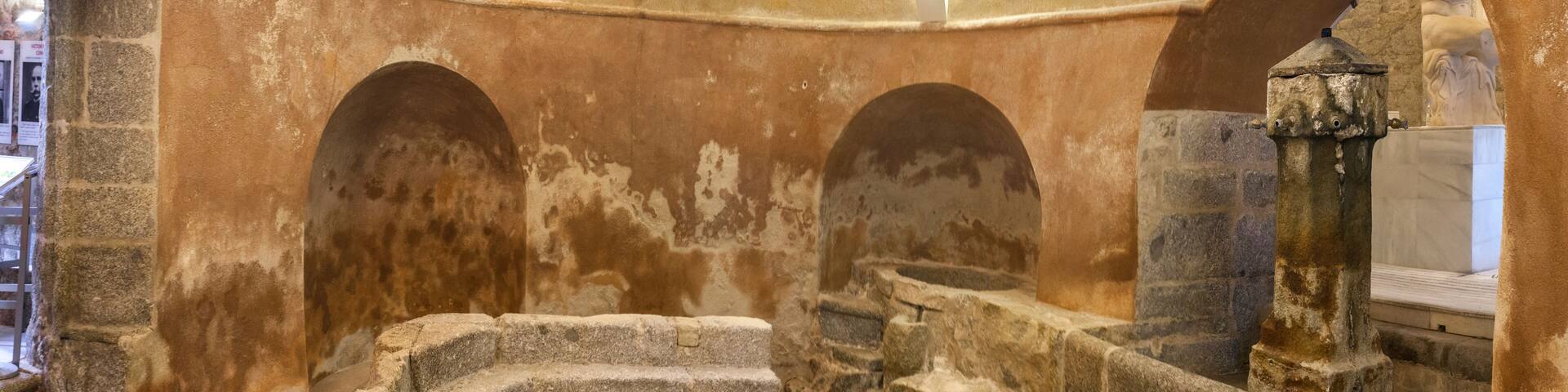 Roman thermal baths of Banos de Montemayor, Spain