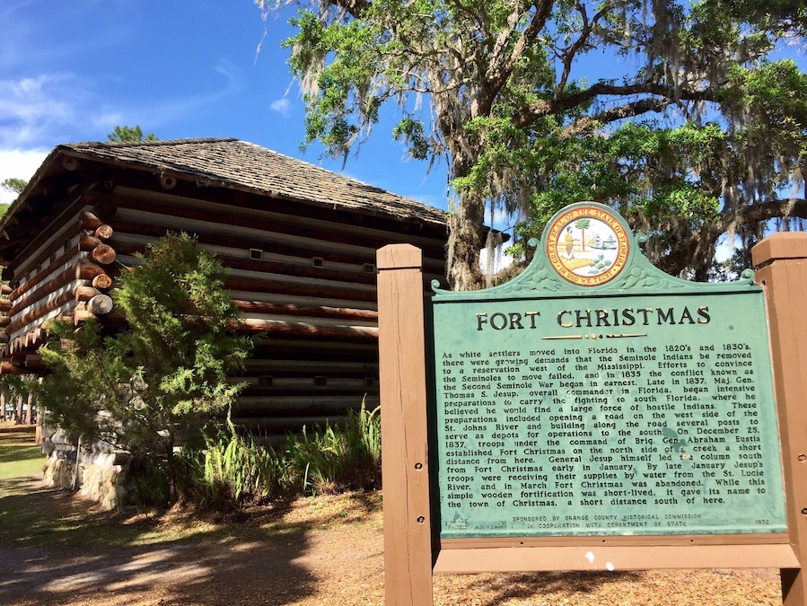 The fort is a reconstruction. The history is real and sad!