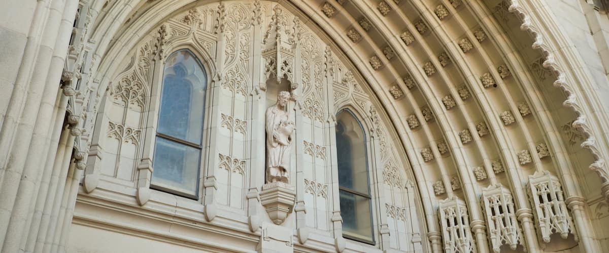 Cathedral Church of St. Luke featuring heritage elements and a church or cathedral