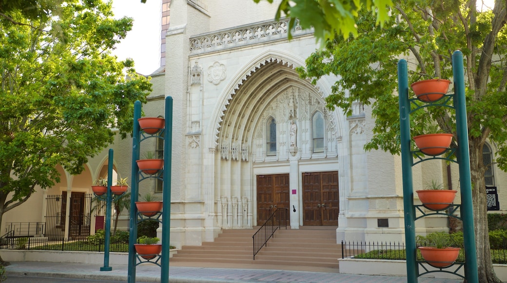 Cathedral Church of St. Luke showing heritage elements and a church or cathedral