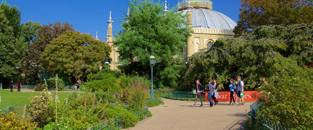 Brighton Dome featuring a garden
