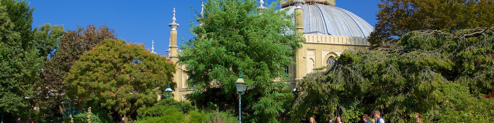 Brighton Dome featuring a garden