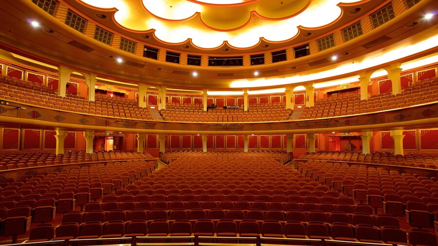 Brighton Dome showing interior views, heritage elements and theater scenes