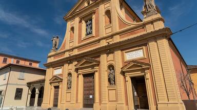 Historic church of Castelfranco Emilia, Italy