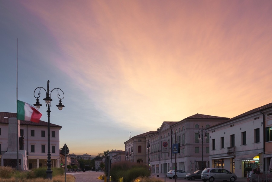 Montebelluna sunrise!