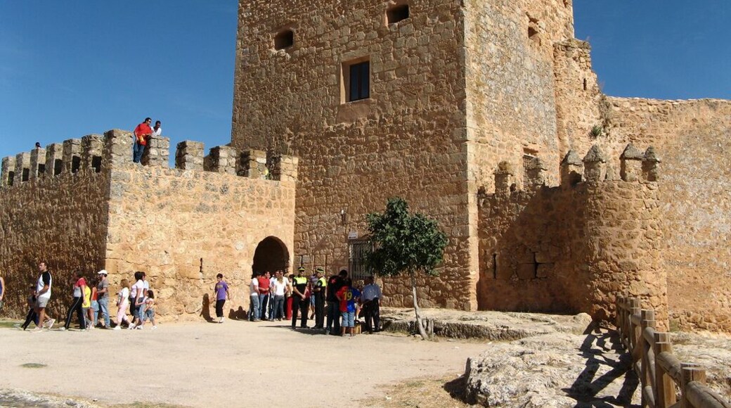 Castle of Peñarroya in Argamasilla de Alba (Ciudad Real, Spain)