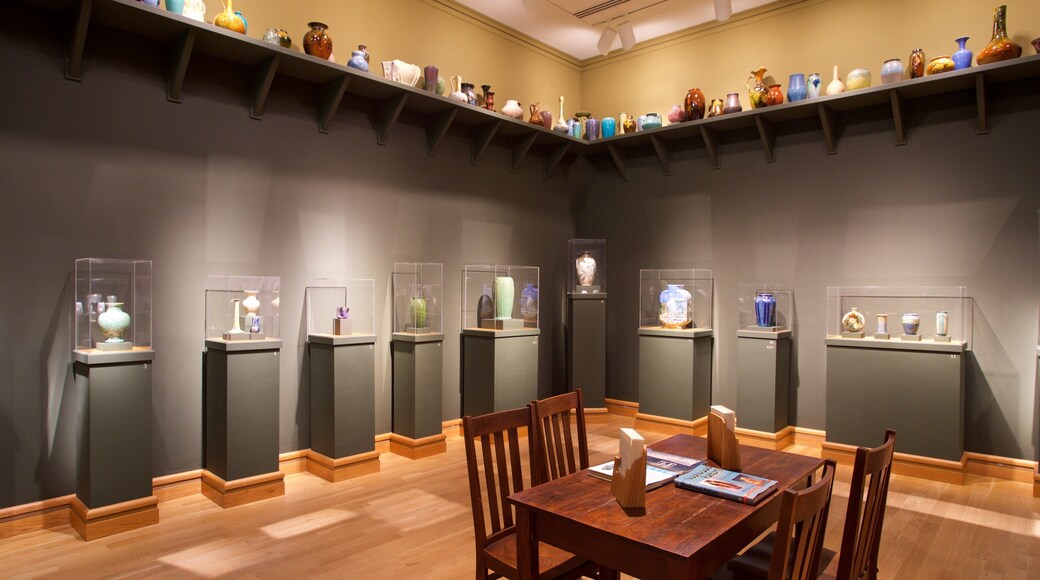 Morse Museum of American Art which includes art and interior views