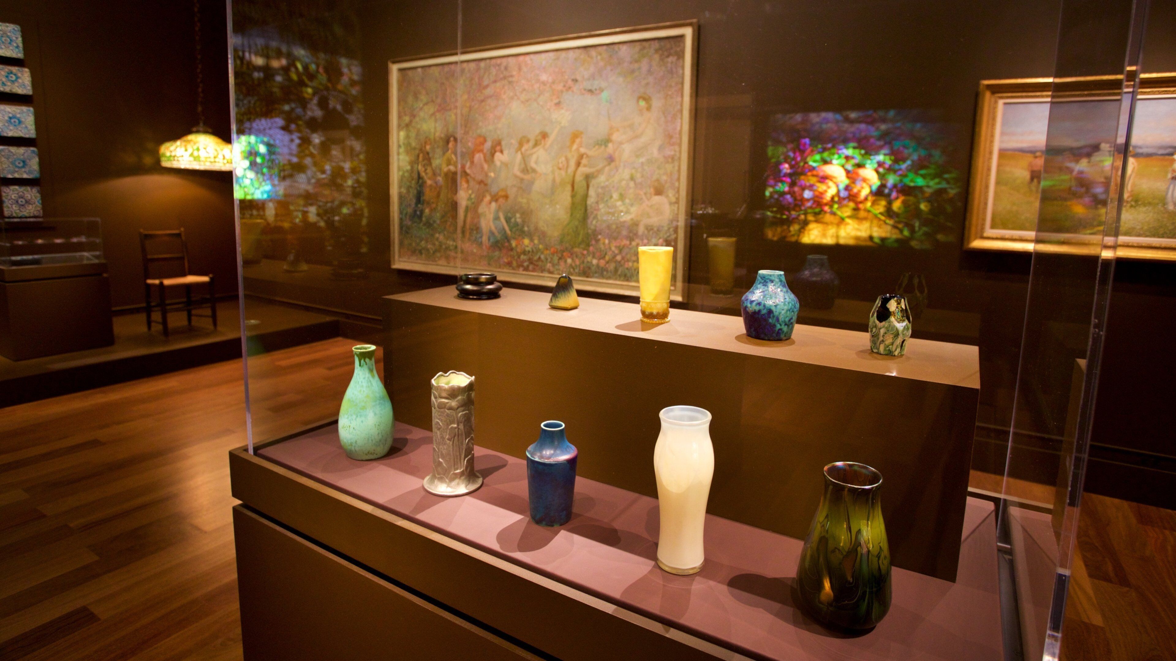 Morse Museum of American Art which includes interior views and art