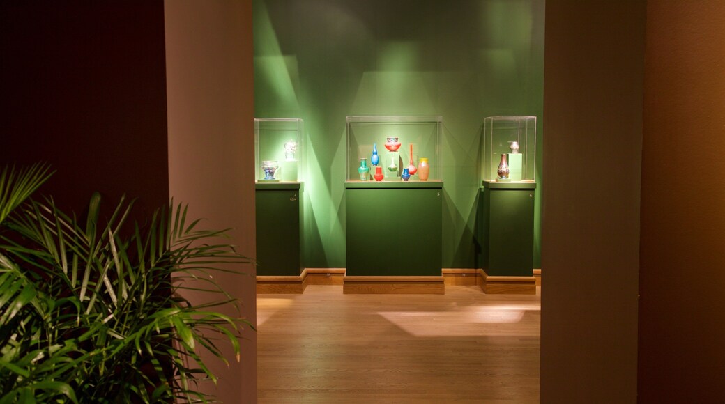 Morse Museum of American Art featuring interior views