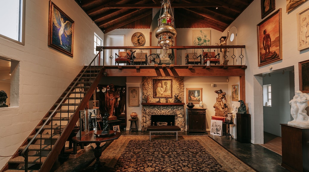 Albin Polasek Museum and Sculpture Gardens showing interior views