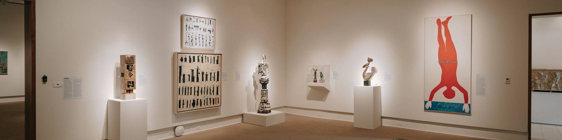 Rollins Museum of Art which includes art and interior views