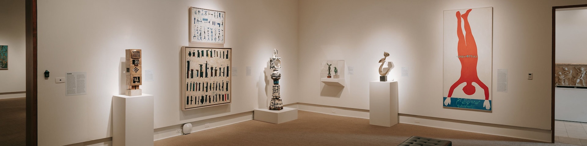 Rollins Museum of Art which includes art and interior views