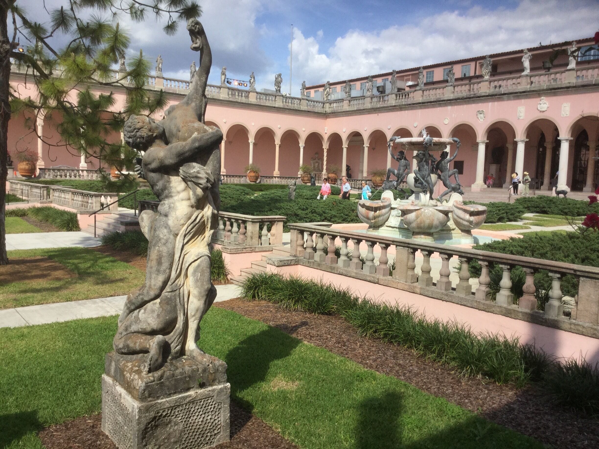 Ringling Brothers amazing sculpture gardens egual to Musee Dorsay in Paris 