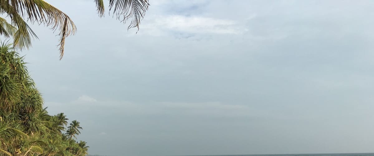 Remote beach we found in Unawatuna
