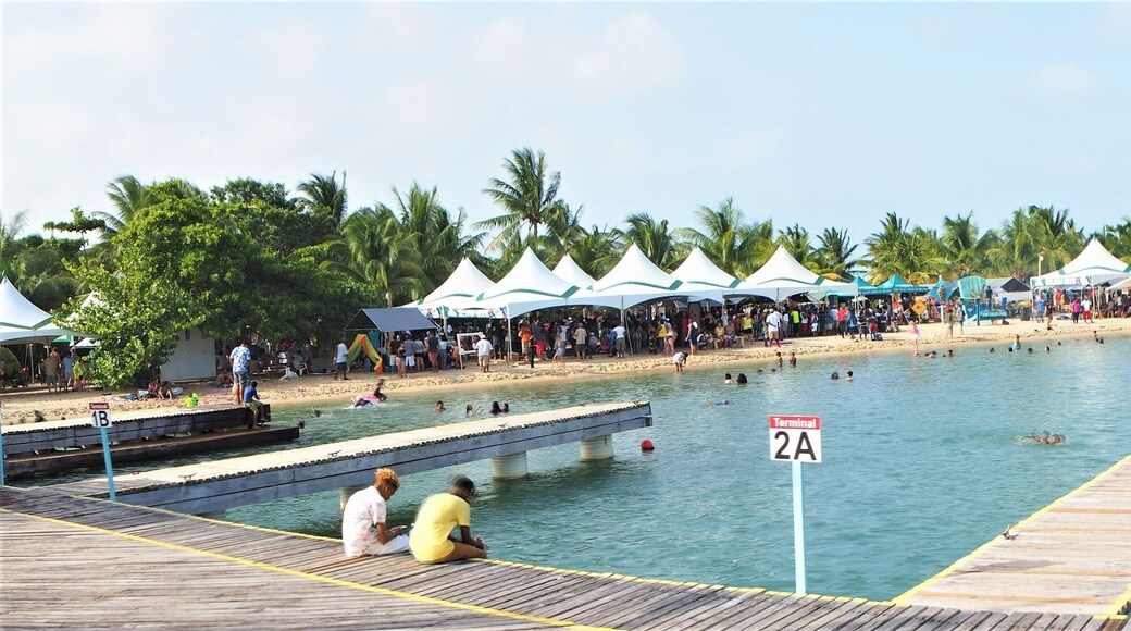 lobster festival placencia belize harbour dock