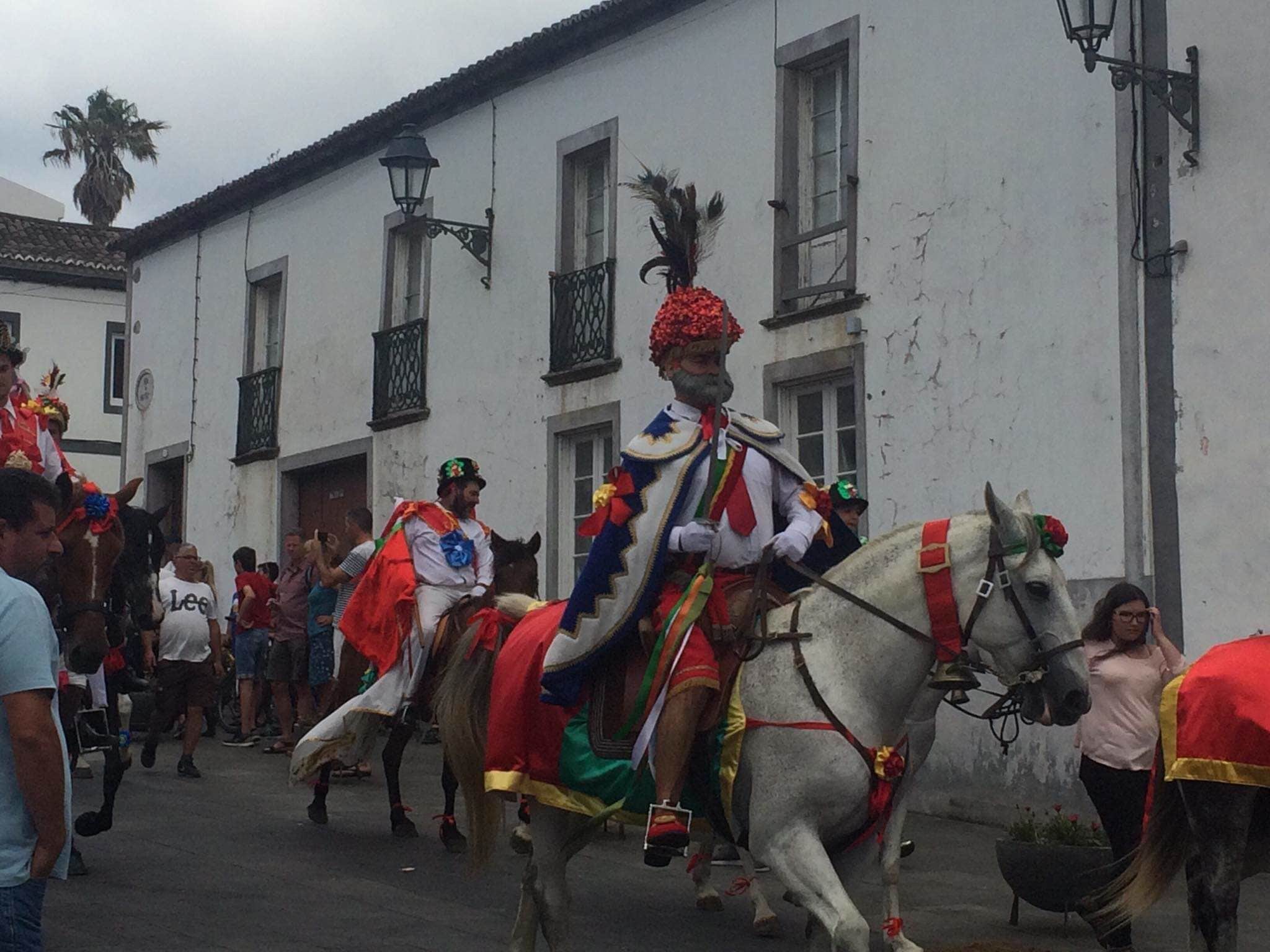 Feast of Saint Peter, parade passing by.