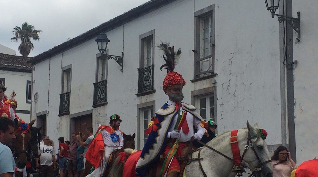 Feast of Saint Peter, parade passing by.