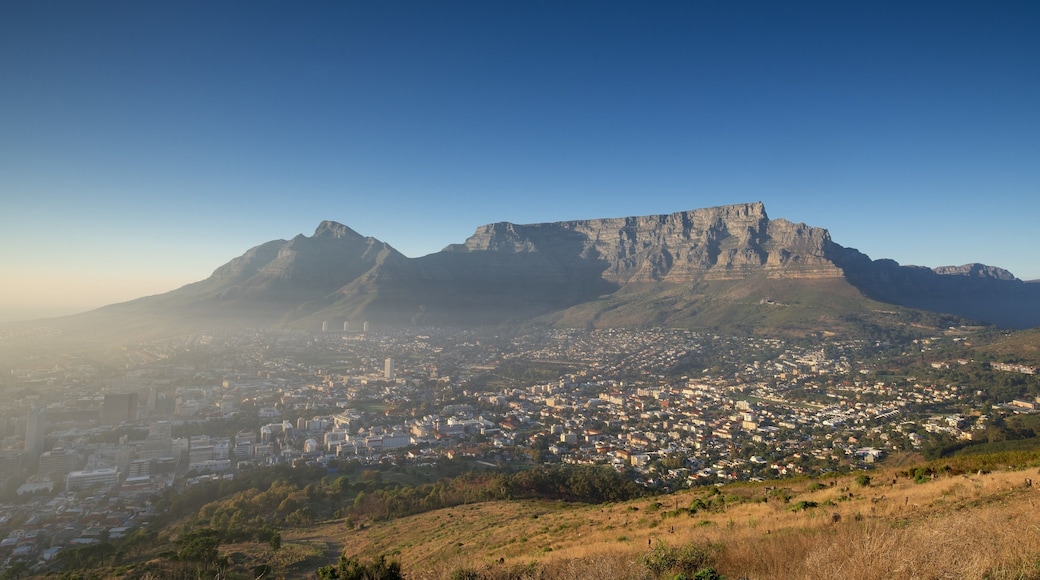 Signal Hill featuring a city
