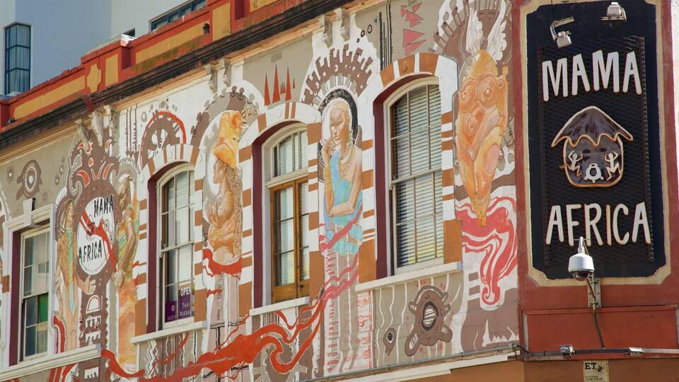 Long Street mostrando sinalização