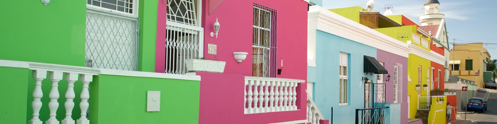 Bo\'Kaap que inclui uma casa
