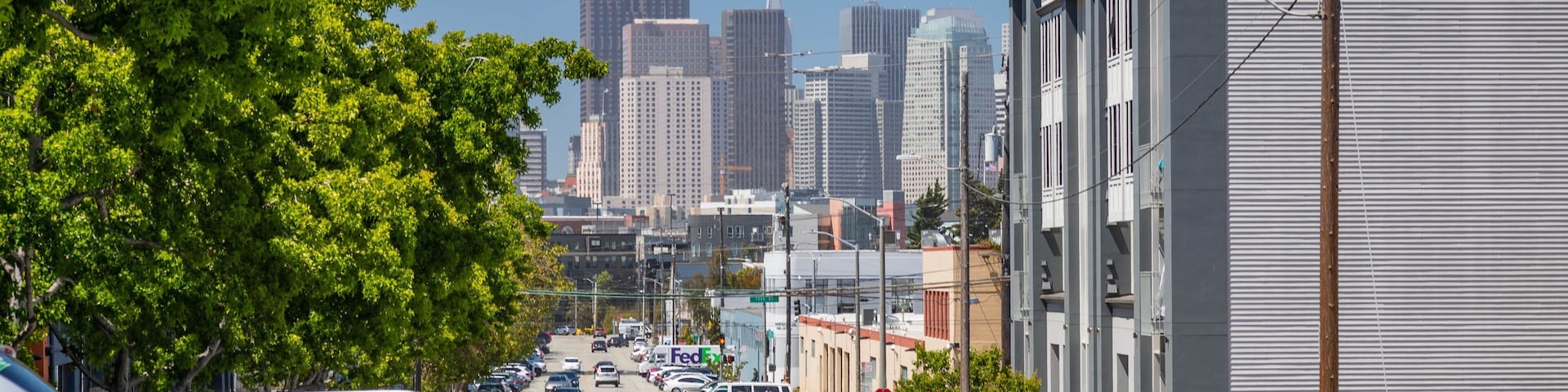 Anchor Brewing Company featuring a city