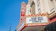 Castro Theatre which includes signage