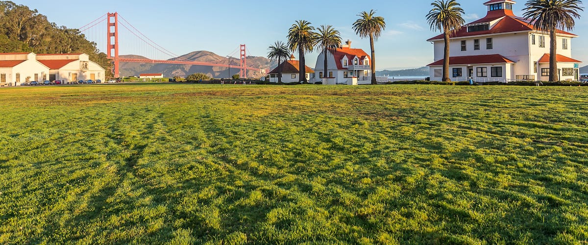 Crissy Field and the Golden Gate