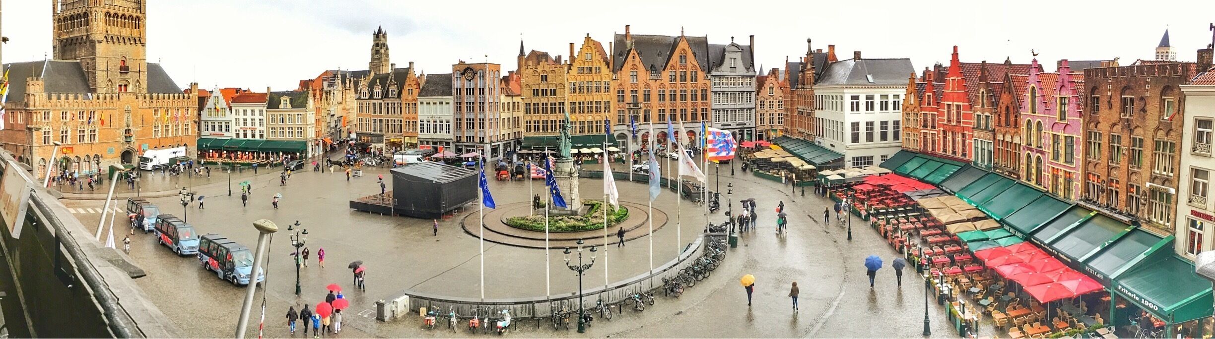 Brugge town center