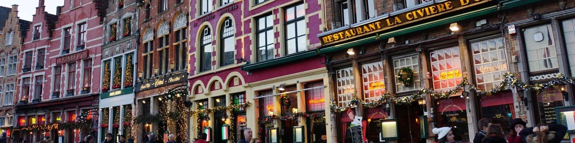 Located in the Flemish region, the medieval town of Bruges should be added to your list of places to visit in Belgium. The Market Square itself is surrounded by fine architecture from different periods.