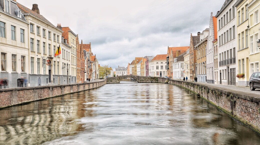 Visiting Bruges in Belgium for the first time and I'm like a child in a candy store. Though, the chocolatiers will give you a run for your money. Belgian Chocolate is divine. Grab a map, grab your camera, phone or friend and take a walk. Following the walks on the map will take you to Historical Windmills and along canals where the boats take tourists on tours. My advice. Walk! A cafe or two might be in order also. Enjoy! #belgium #history #water
