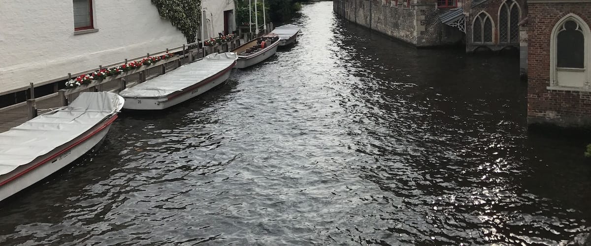 Bruges canal.