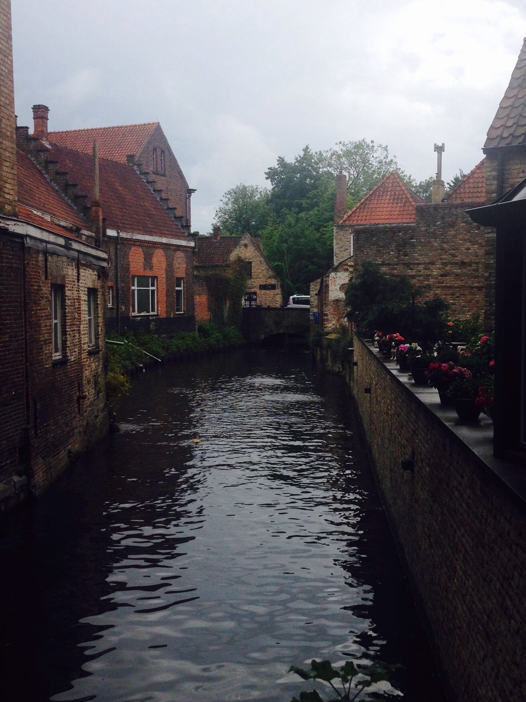 Bruges' beautiful canals 