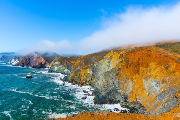 Marin Headlands Coastline, California