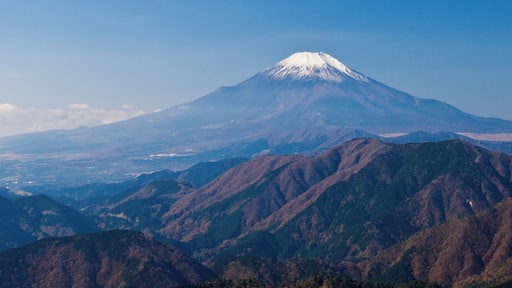 View of Mt. Fuji from Tanzawa, Kanagawa, Japan.