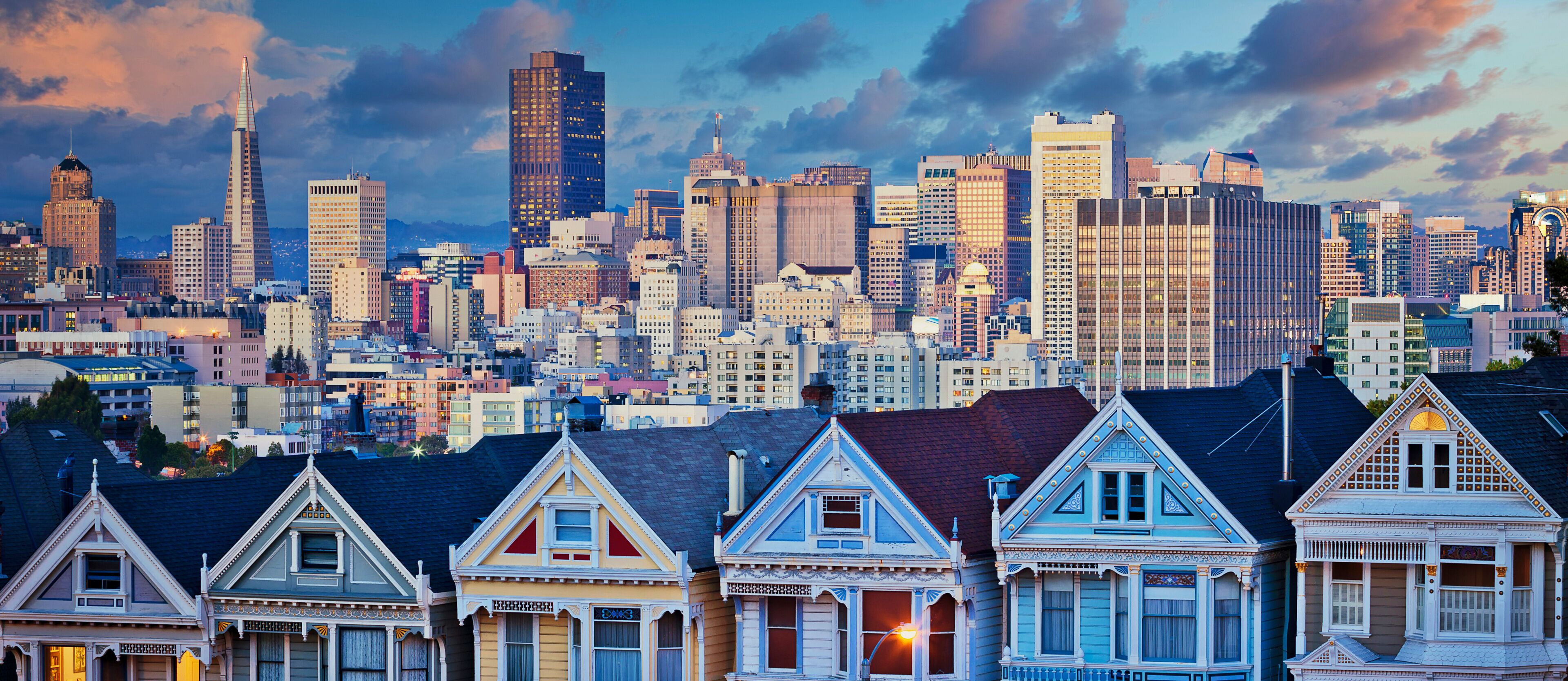 Famous Painted Ladies of San Francisco