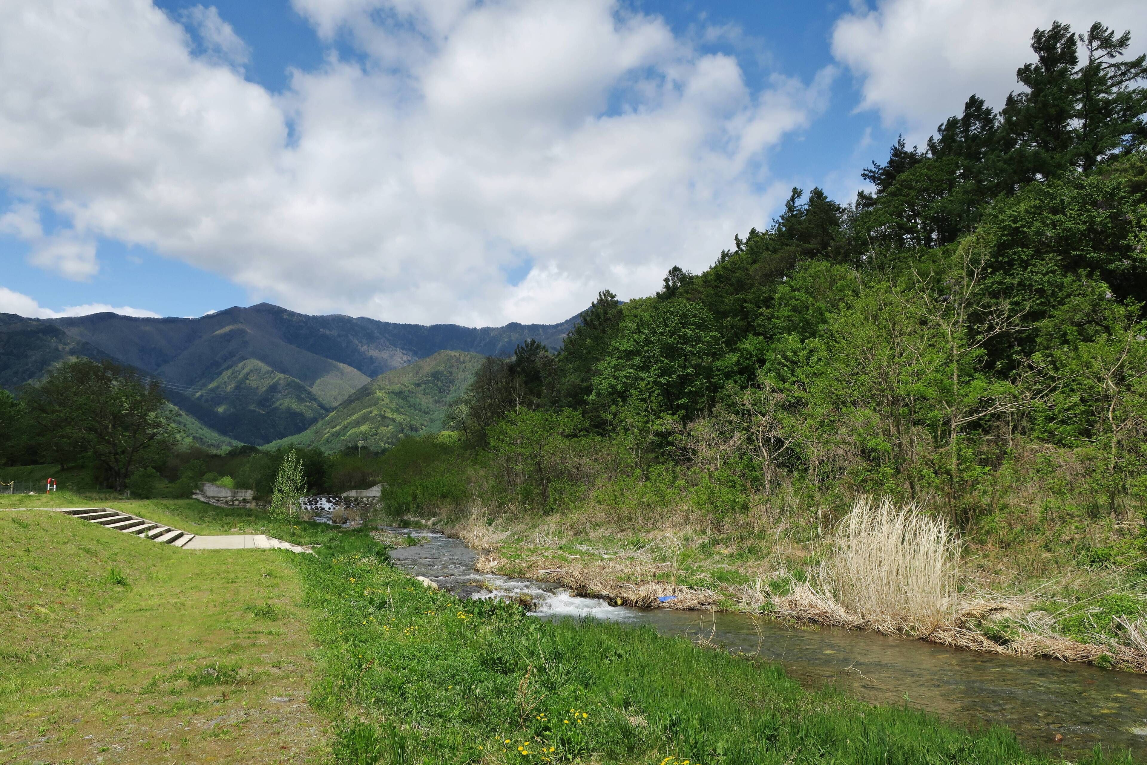Kurosawa River at Azumino Winery.