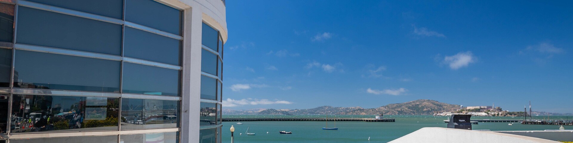 San Francisco Maritime National Historical Park featuring a bay or harbor
