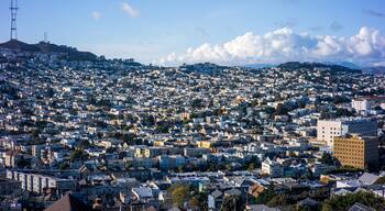 Aerial View Of Urban Neighborhood