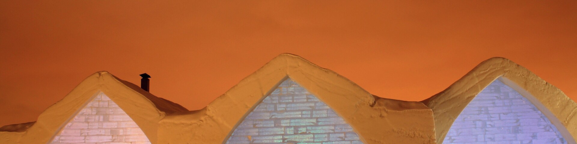 The Ice Hotel in Quebec, Canada