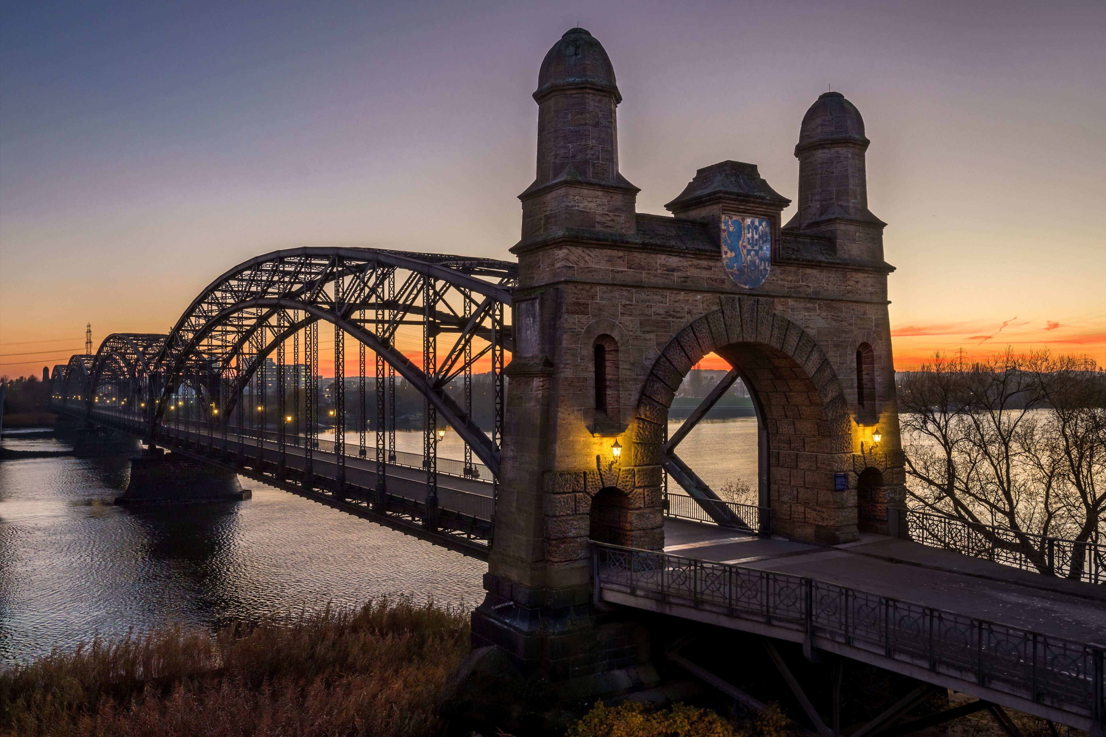 Brückenkopf Alte Elbbrücke Wilhelmsburg